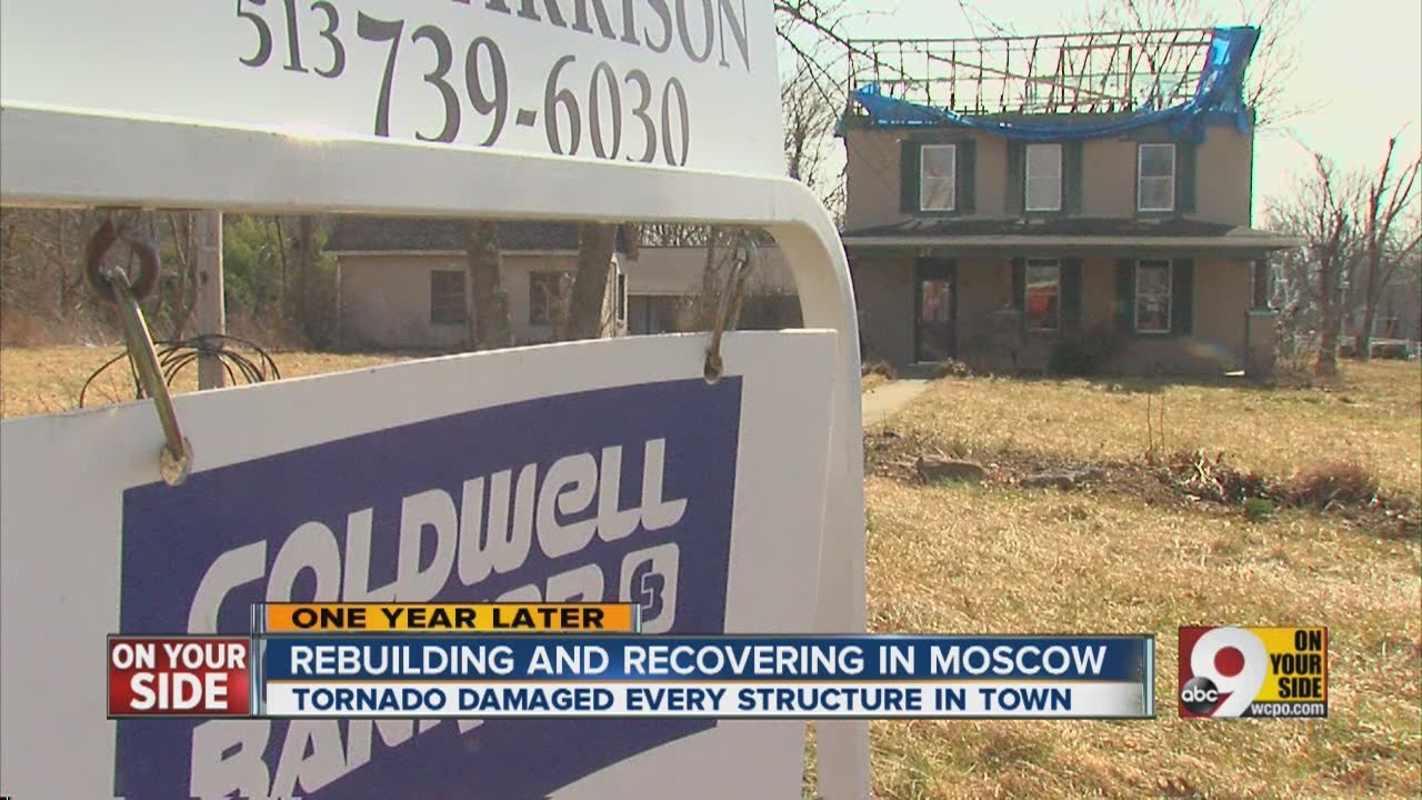 Moscow, Ohio continues to rebuild
