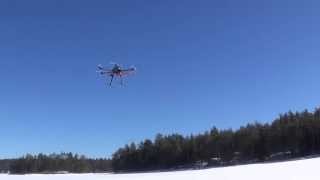 UAV-America Mission Ready MR6 Tarot DJI A2 High Wind Test