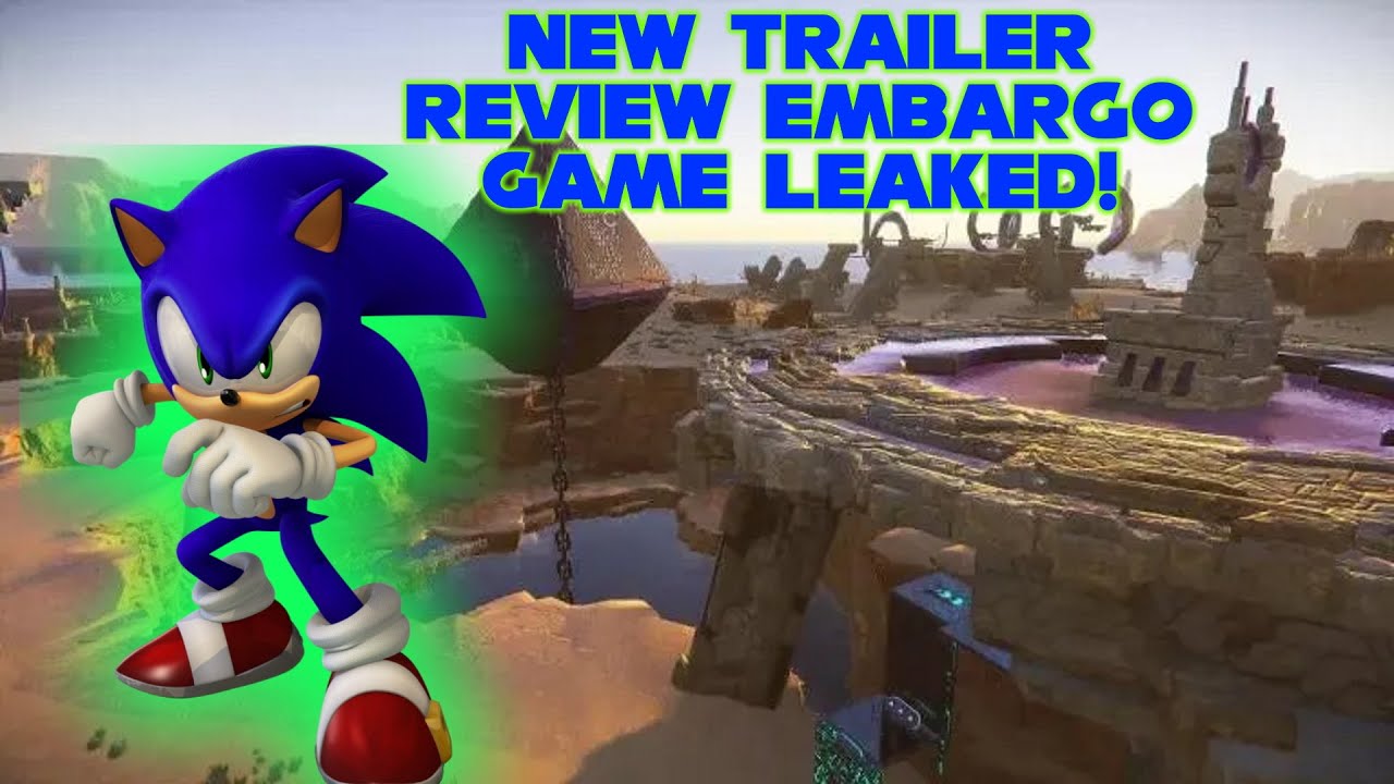 Sonic Frontiers new Trailer, Review Embargo Date reveal and Street Date