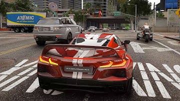 GTA 5 Enhanced Realisitc Graphics mod And Expanded Dense Forest Addons Showcase On RTX4090 4K60FPS