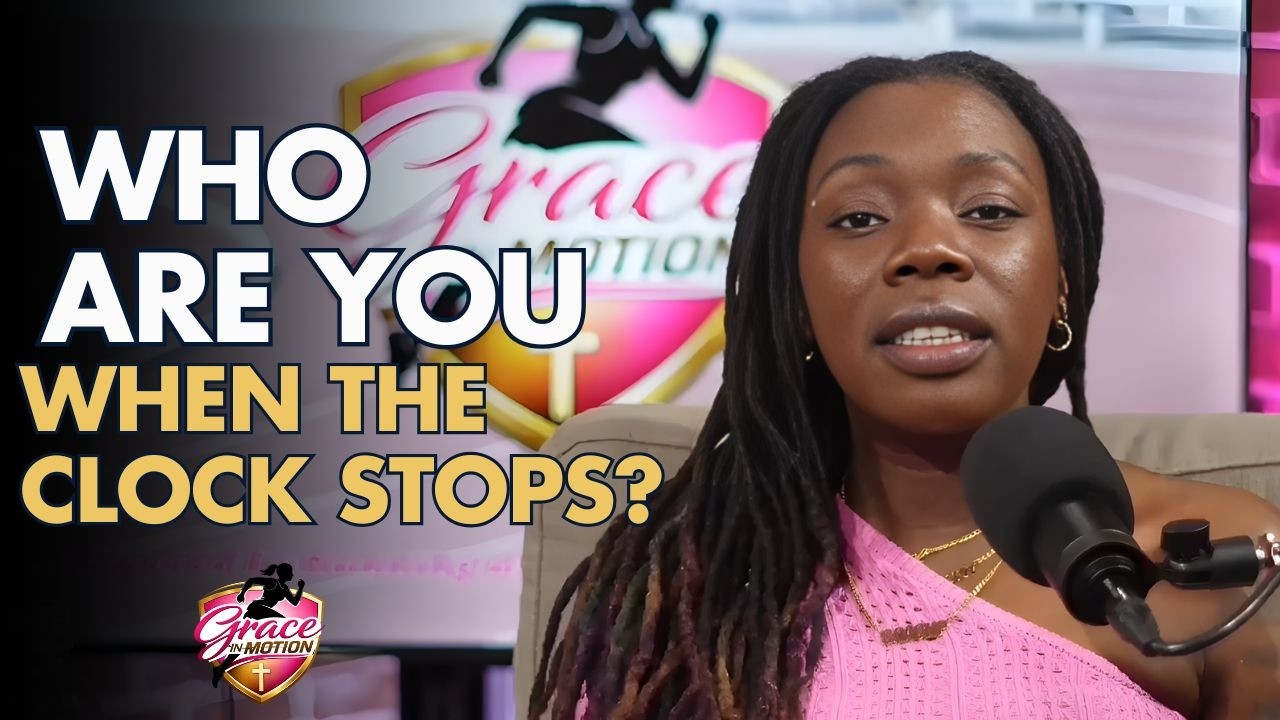Who Are You When the Clock Stops? | Grace in Motion: Track Girl Talk Ep. 1
