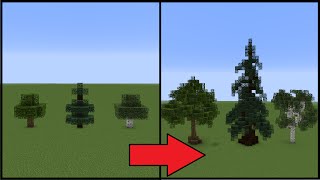 Minecraft: How To Make Better Trees!