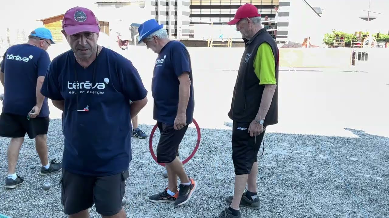 Miniature de la vidéo : Cadrage | Saint Chely D’Apcher Pétanque National Veterans 2026 | Équipe Calmet vs Équipe Michel