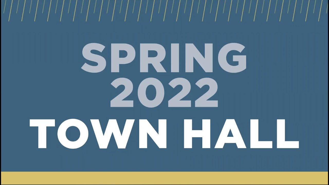 Graduate and professional student spring 2022 town hall