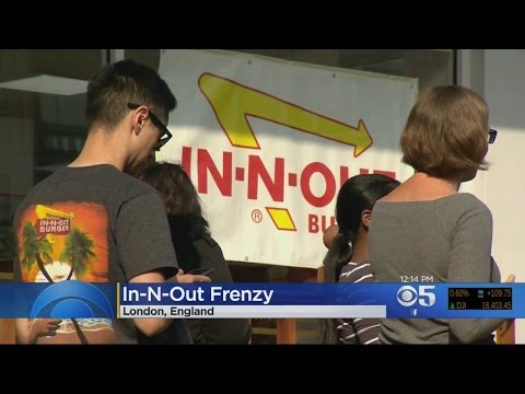 In-N-Out Opens London Pop-Up Shop