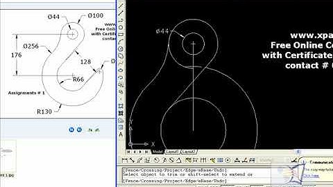 Work on Assignments  AutoCad lecture in urdu