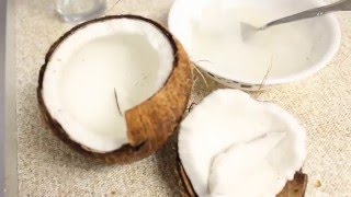 How to break a whole coconut #quicktipvideo