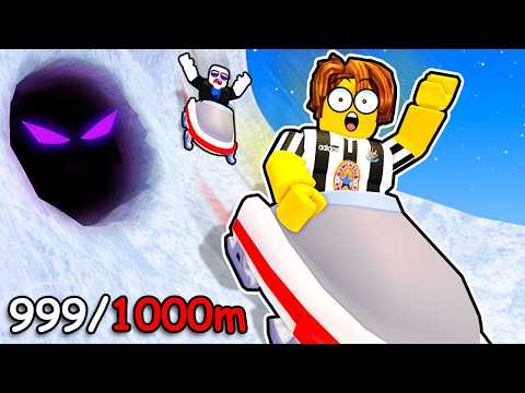 i UNCOVERED EVERY SECERET in Roblox Bobsled Ride Down a Mountainside...