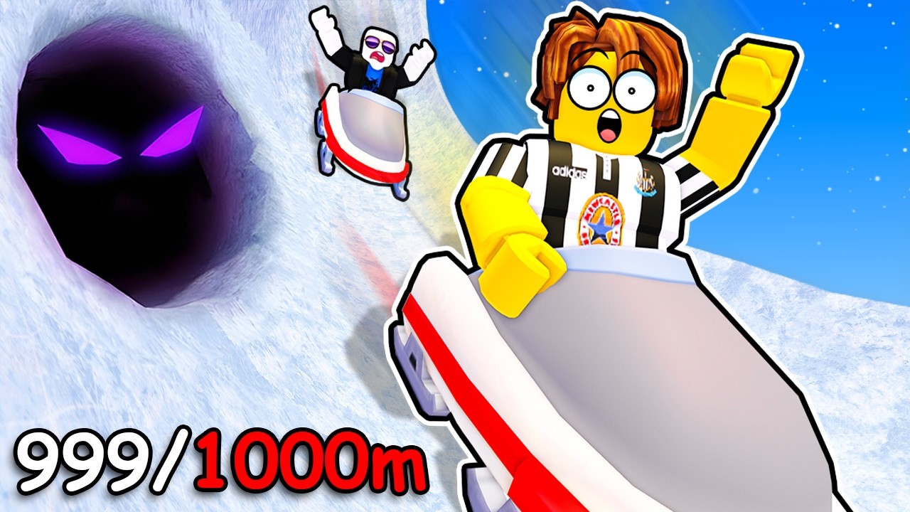 i UNCOVERED EVERY SECERET in Roblox Bobsled Ride Down a Mountainside...