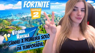 1º VITÓRIA ROYALE SOLO NO FORTNITE CAPÍTULO 2 TEMPORADA 1 (highlight)