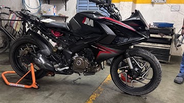 RS 200 Usd Fork Installation || Disc And USD Suspension Modification🫶🏻🫶🏻