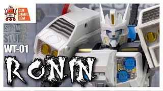 Wonderful Trans WT-01 Ronin Transformers Masterpiece IDW Drift Figure Review 旺财玩具 白金浪人