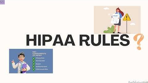 HIPAA RULES| MEDICAL CODING AND BILLING| @medicalcodercertified