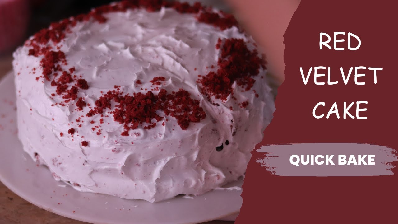 Red Velvet Cake At Home | Easy Red Velvet Cake Recipe | Cake | Easy Cake At Home