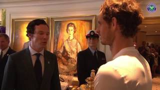 When Andy Murray met Benedict Cumberbatch