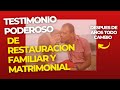 PODEROSO TESTIMONIO de restauración familiar y matrimonial 👨‍👩‍👦