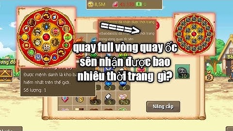HTTH GO - Quay full 22 vé quay vòng quay ốc sên liệu được những gì? one hít lên rđaq?