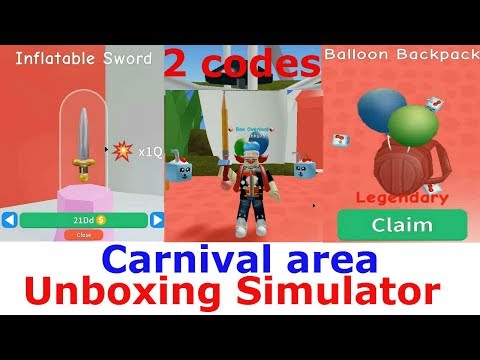 all working unboxing simulator codes roblox sourcefb