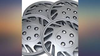 Tuningpros WC3-15-9126-S - Pack of 4 Hubcaps - 15-Inches Style Snap-On (Pop-On) review