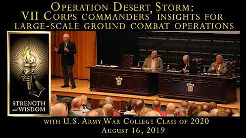 Operation Desert Storm - VII Corps Commander Insig...