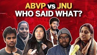 JNU Attack: What ABVP & JNU Students Had To Say | #NewsMo