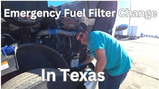 Emergency Fuel Filter.Texas VLOG 503