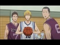 Kuroko no basket kise first match with kuroko