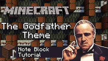 The Godfather Theme - Minecraft Note Block Tutorial