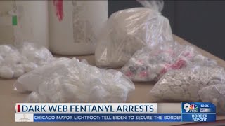 U.S. Dep. of Justice seize dark web fentanyl arrests.