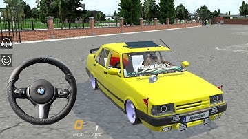 Modifiyeli Tofaş Doğan Şahin Sürüş Simülatör Oyunu - Etiket Tofaşk #46 - Android Gameplay #cargames