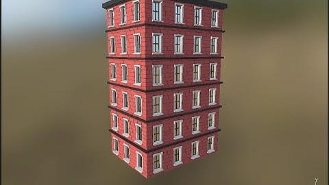 Creating a Building in Maya (Timelapse) | DSG