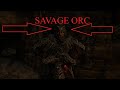Episode 11 A Savage ORC Vampire in a cave - Skyrim LoreRim ModList