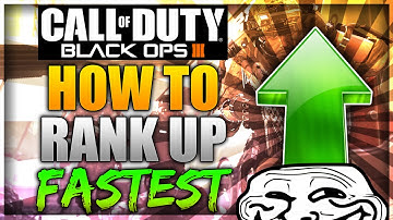How to Rank Up Fast in Black Ops 3! (Fastest Level Up Method in COD: BO3)