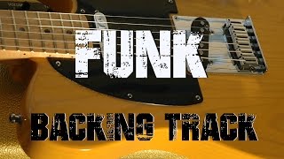 Funk Style Backing Track - Guitar jam Track chords