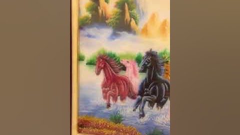 phân biệt tranh đá quý bát mã tại xưởng tranh đá quý Hà Nguyễn