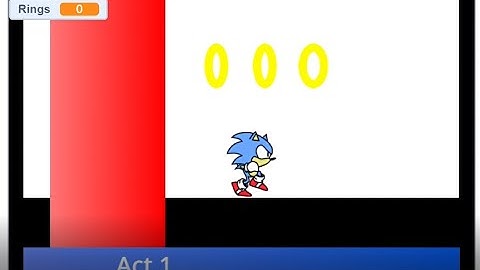 Welp, I tried to make Sonic on scratch, is it good?