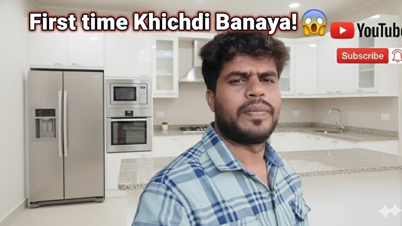 First time khichdi Banaya 😱😱😱 