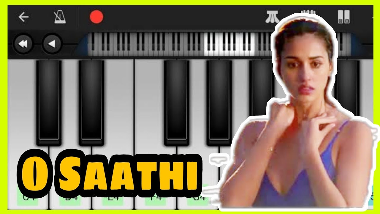 O Saathi | Baaghi 2 Piano cover full song | Tiger Shroff Disha Patani | Learn Piano | Atif Aslam