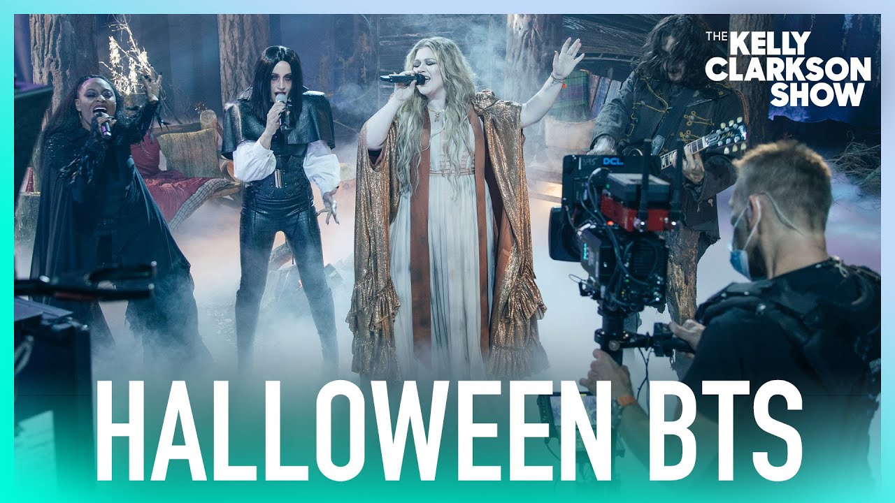 Making Of Kelly's Incredible Haunted Forest Halloween Show | Behind The Scenes