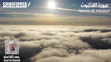 Sourate 29 Al 'Ankabut - L'Araignée / سورة العنكبوت - الشيخ سعد الغامدي