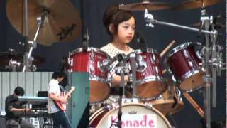 Mid Manhattan / Casiopea(cover) by 8years Drummer Girl chords