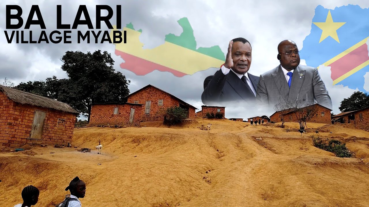 DÉCOUVERTE BA LARI VILLAGE MYABI FRONTIÈRE AVEC CONGO BRAZZA PRÈS DE MINDOULI & LES VILI