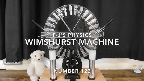 Wimshurst Machine - F-J