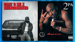 Can't C I'm Reincarnated (2Pac X Kendrick Lamar DJ Mashup) (Can't C Me x Reincarnated)