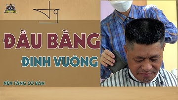 Hướng Dẫn Đầu Bằng Kiểu tóc Flattop Đinh Vuông TƯỜNG BARBER