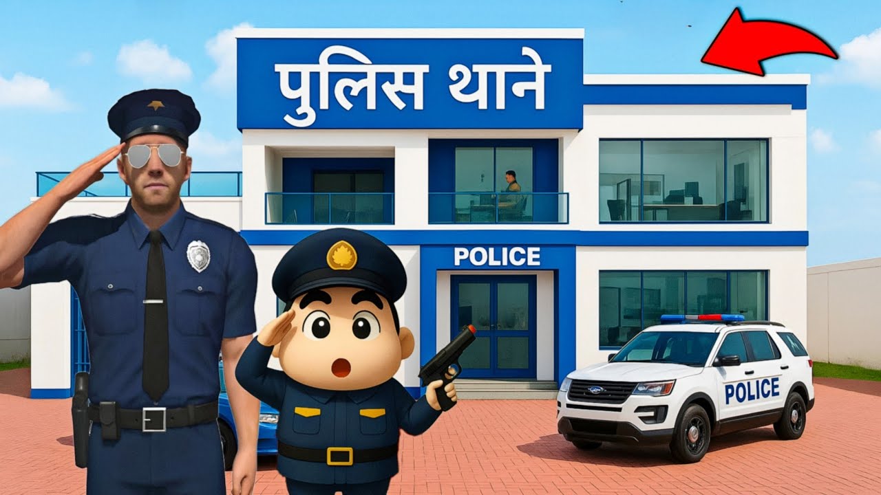 Franklin’s House Upgraded Into Police Station 😱 In Indian Theft Auto Simulator