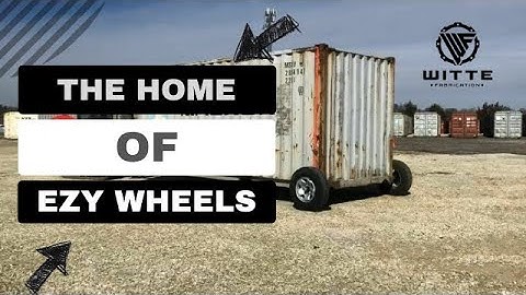 EZY Wheels- Shipping Container Movers | Family Owned and Operated | Shipping Container Wheels