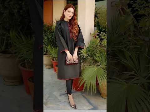 Latest 2023 Summer Plain Dress Design | Summer Eid Dress #shortvideo #eiddress #shorts