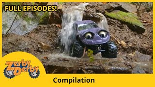 Zerby Derby | FLOOD & MUD | Full Episodes | Kids Cars