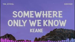 DJ SOMEWHERE ONLY WE KNOW - BREAKBEAT SLOW REMIX TERBARU‼️